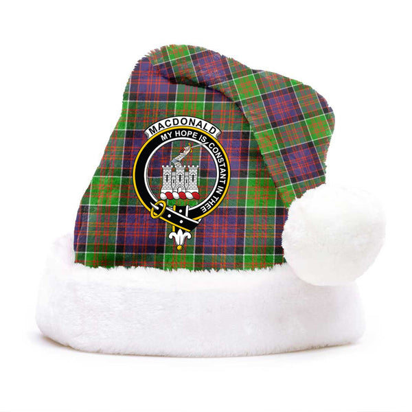 MacDonald of Clanranald Ver1 Clan Tartan Classic Crest Christmas Hat