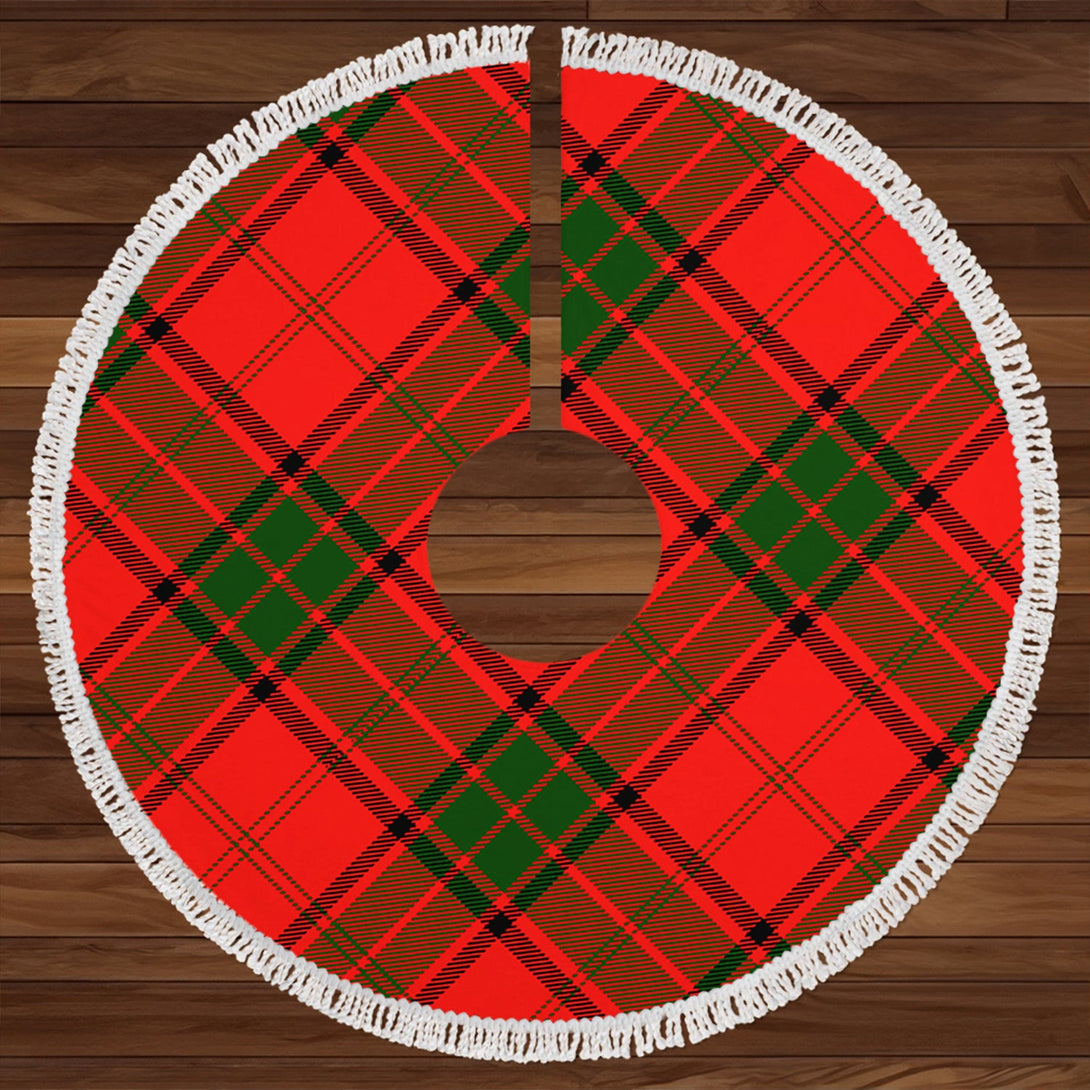 Adair Clan Badge Tartan Christmas Tree Skirt