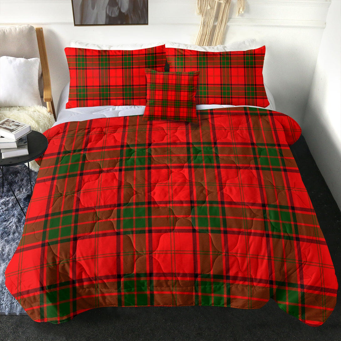 Adair Clan Badge Tartan Comforter