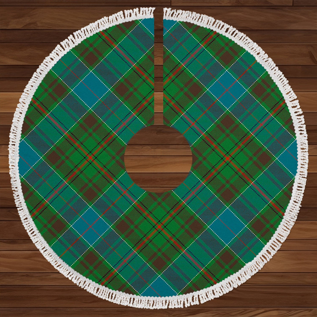 Adam Ancient Clan Badge Tartan Christmas Tree Skirt