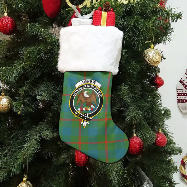 Agnew (MacAgnew) Ancient Clan Badge Tartan Christmas Stocking