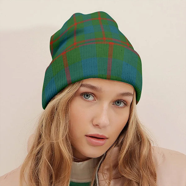 Agnew (MacAgnew) Ancient Clan Badge Tartan Knitted Beanie