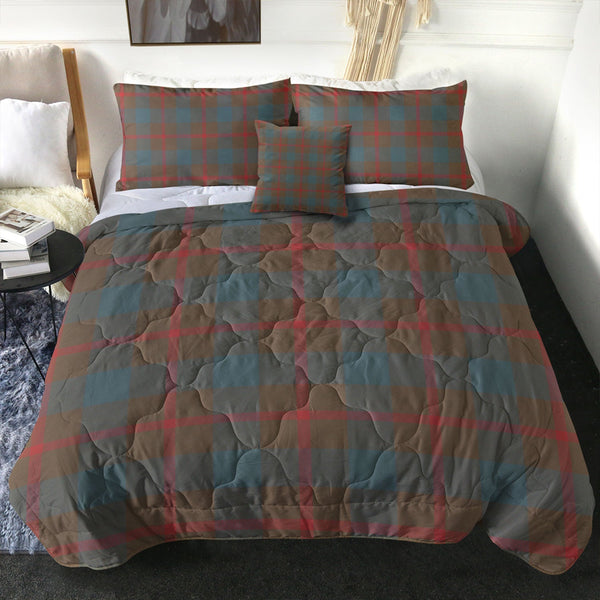 Agnew (MacAgnew) Weathered Clan Badge Tartan Comforter