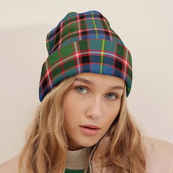 Aikenhead Clan Badge Tartan Knitted Beanie