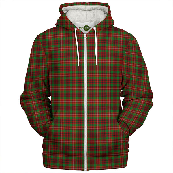 Ainslie Clan Badge Tartan Sherpa Hoodie