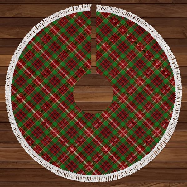 Ainslie Clan Badge Tartan Christmas Tree Skirt