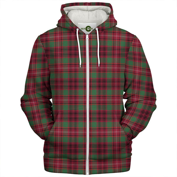 Ainslie Modern Clan Badge Tartan Sherpa Hoodie