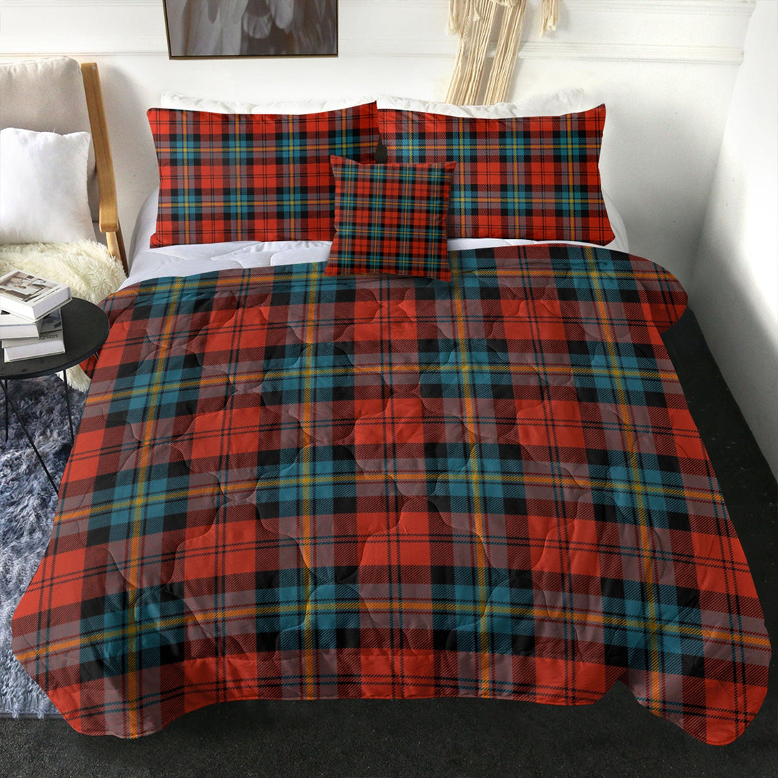 Aitken Ancient Clan Badge Tartan Comforter