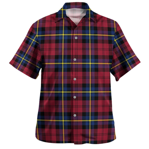 Aitken Modern Clan Badge Tartan Hawaiian Shirt