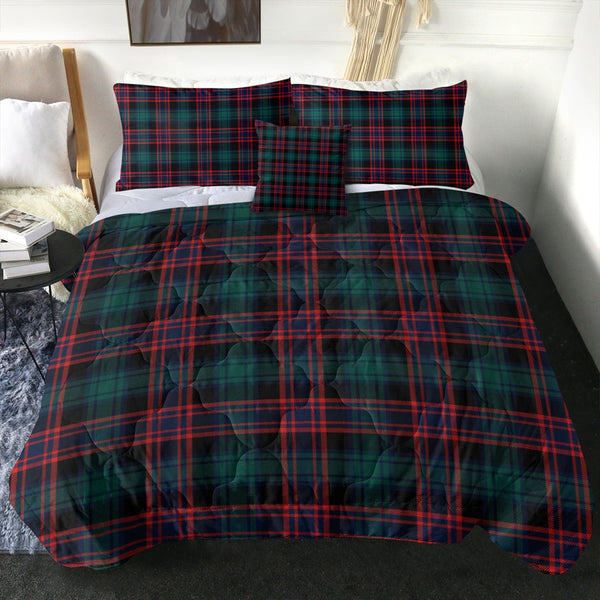 Alexander Hunting Modern Clan Badge Tartan Comforter