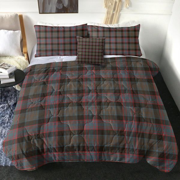 Alexander Hunting Weathered Clan Badge Tartan Comforter