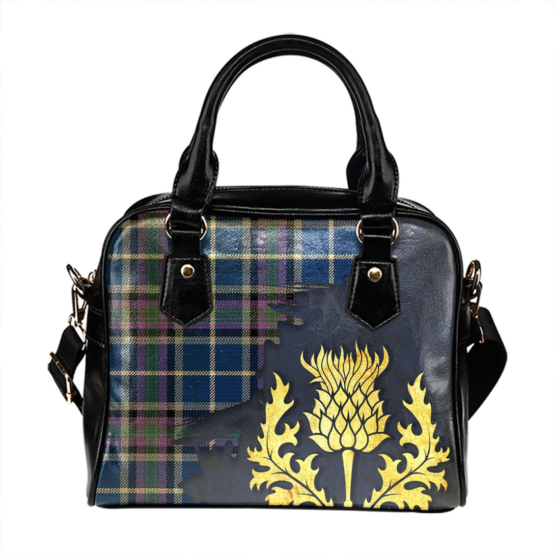 Alexander of Menstry Ancient Tartan Shoulder Handbag Thistle Oldest Style