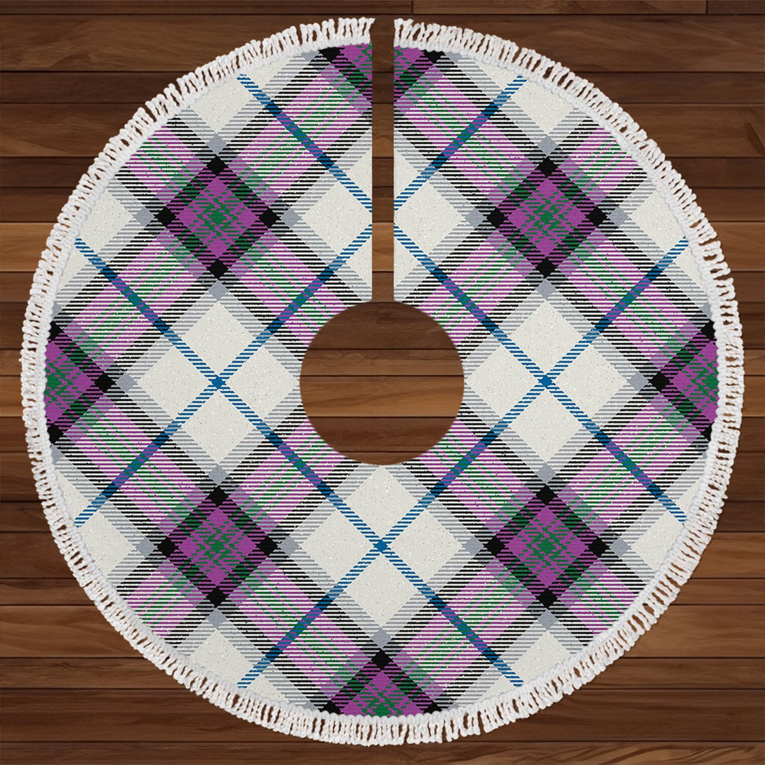 Alexander of Menstry Dress Ancient Clan Badge Tartan Christmas Tree Skirt