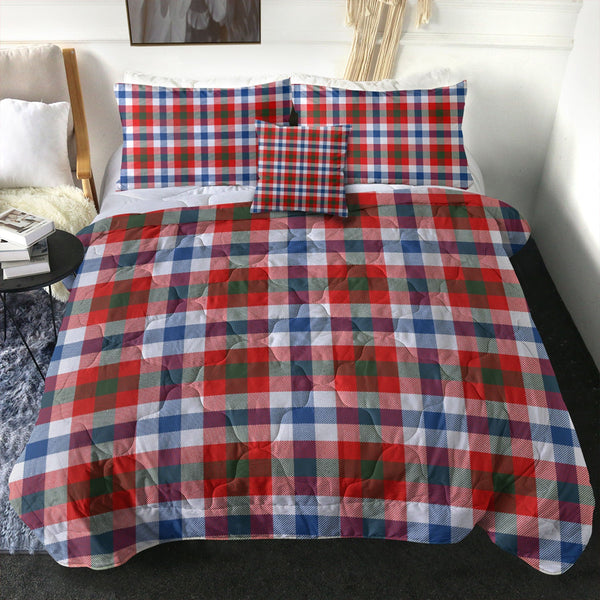 Algarve Modern Tartan Comforter