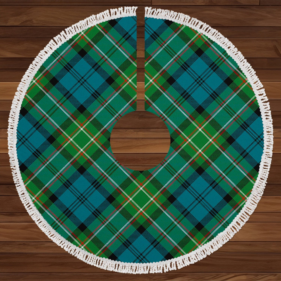 Allan Ancient Tartan Christmas Tree Skirt