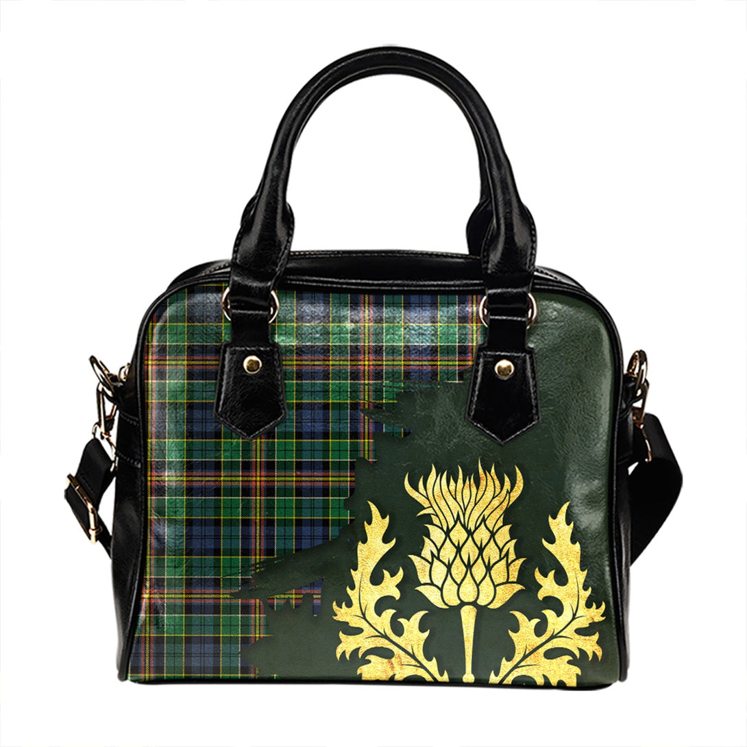 Allison Tartan Shoulder Handbag Thistle Oldest Style