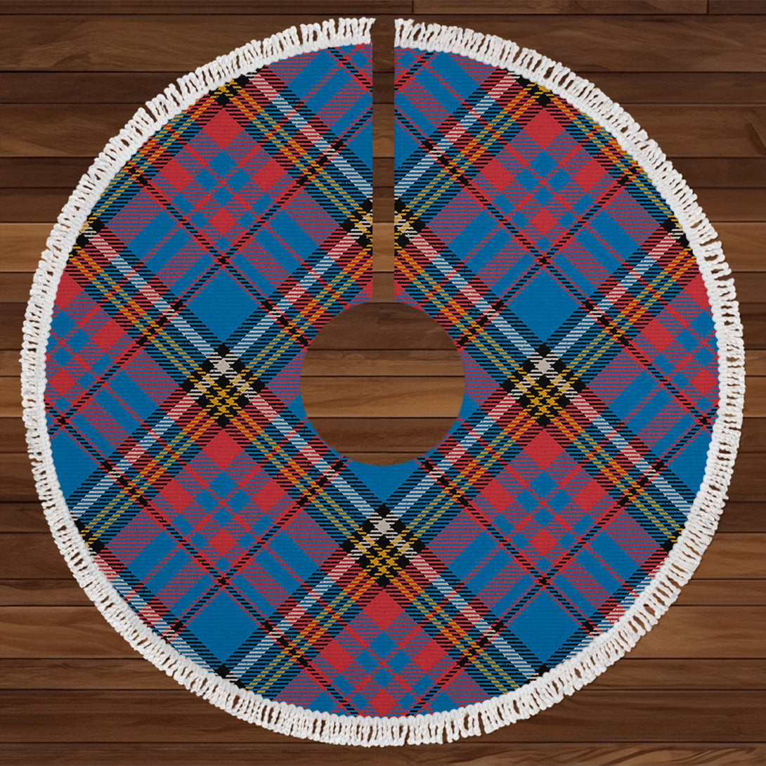 Anderson Blue Westwood Ancient Tartan Christmas Tree Skirt