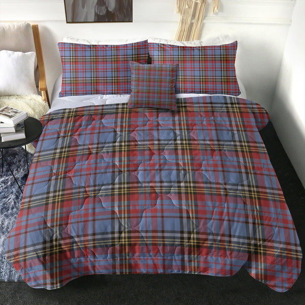 Anderson Blue Westwood Weathered Tartan Comforter