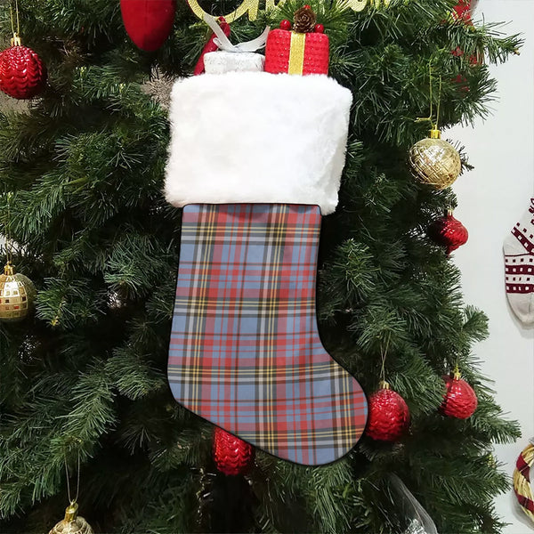 Anderson Blue Westwood Weathered Tartan Christmas Stocking