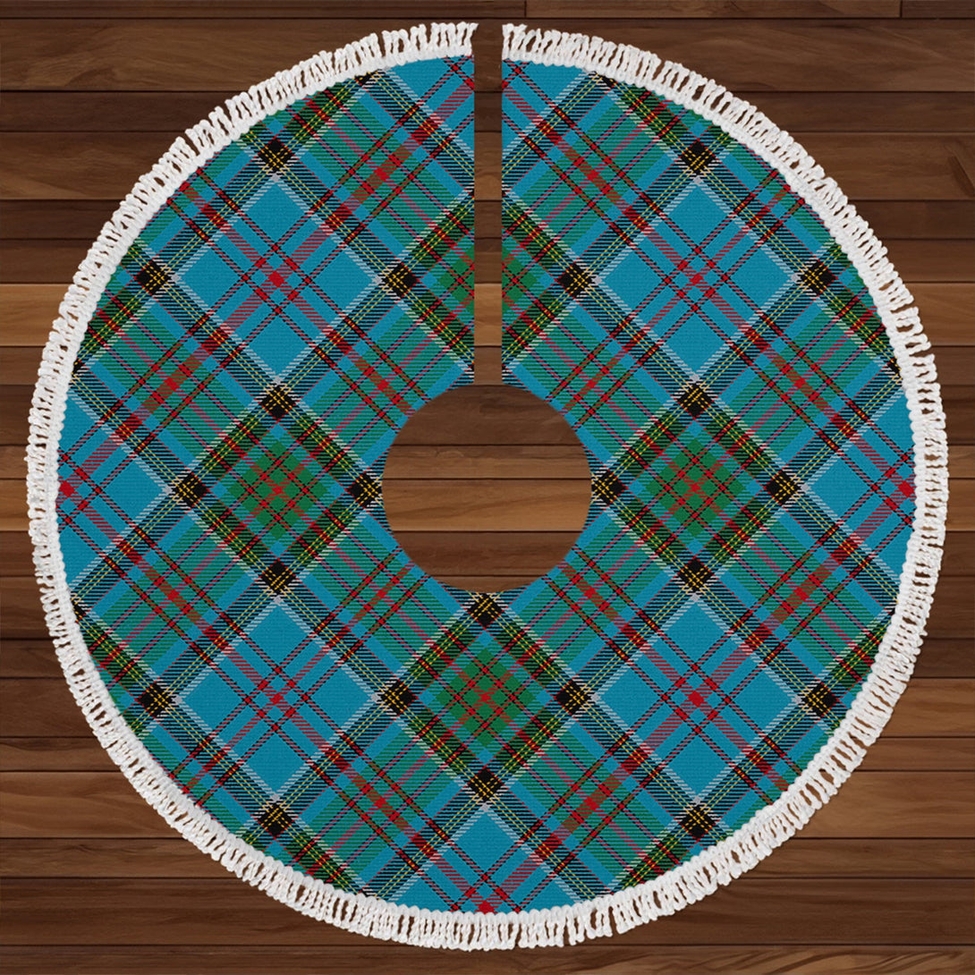 Anderson Old Modern Clan Badge Tartan Christmas Tree Skirt