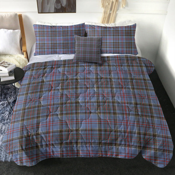 Anderson Old Weathered Clan Badge Tartan Comforter