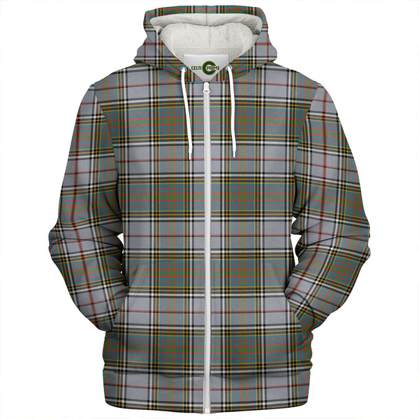 Anderson Ross Ancient Clan Badge Tartan Sherpa Hoodie