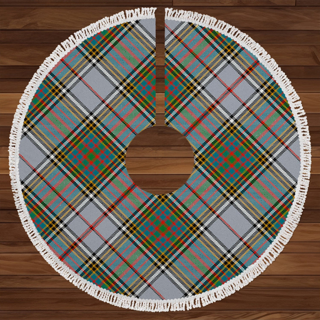 Anderson Ross Ancient Clan Badge Tartan Christmas Tree Skirt