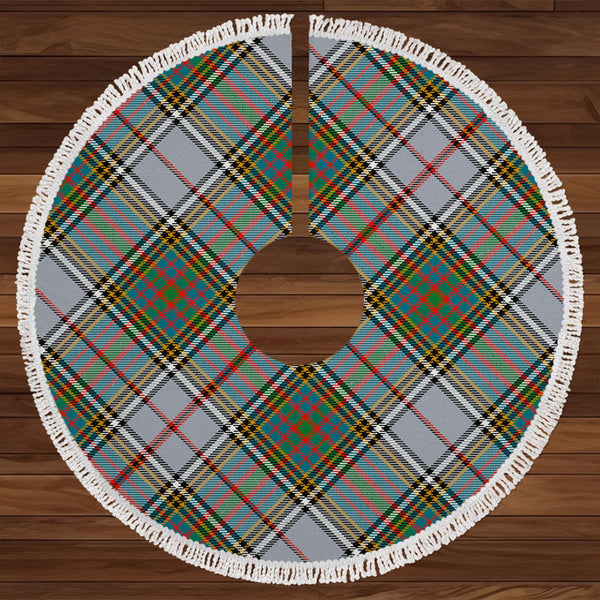 Anderson Ross Ancient Clan Badge Tartan Christmas Tree Skirt