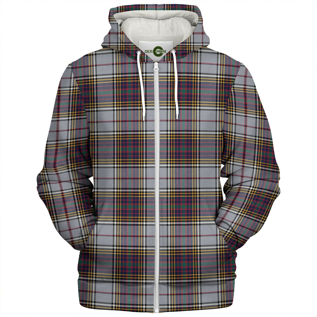 Anderson Ross Modern Clan Badge Tartan Sherpa Hoodie