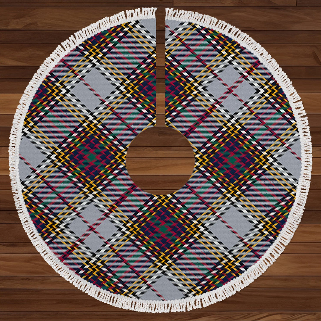 Anderson Ross Modern Clan Badge Tartan Christmas Tree Skirt