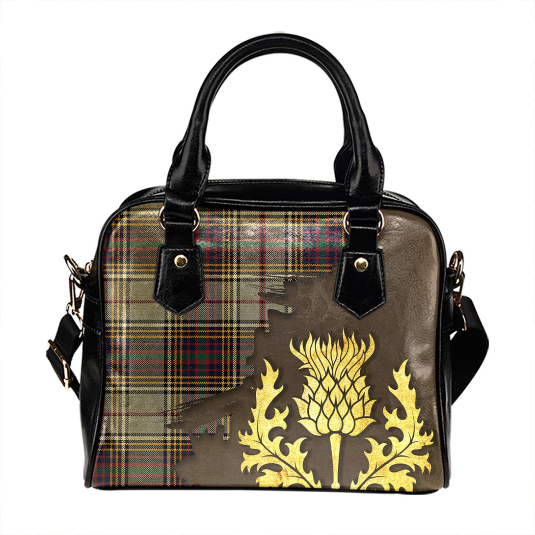 Anderson Ross Modern Tartan Shoulder Handbag Thistle Oldest Style