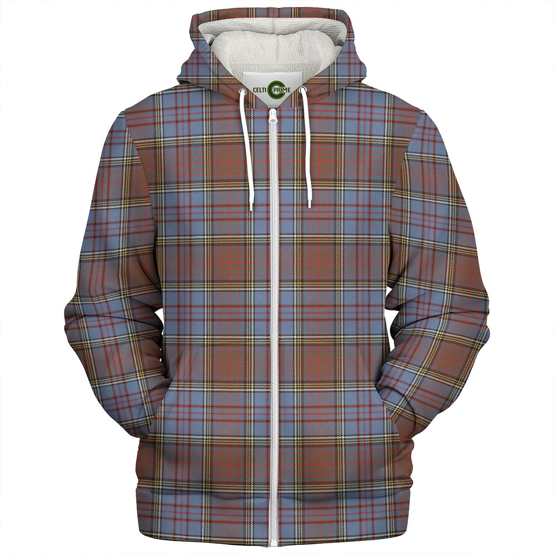 Anderson Weathered Clan Badge Tartan Sherpa Hoodie