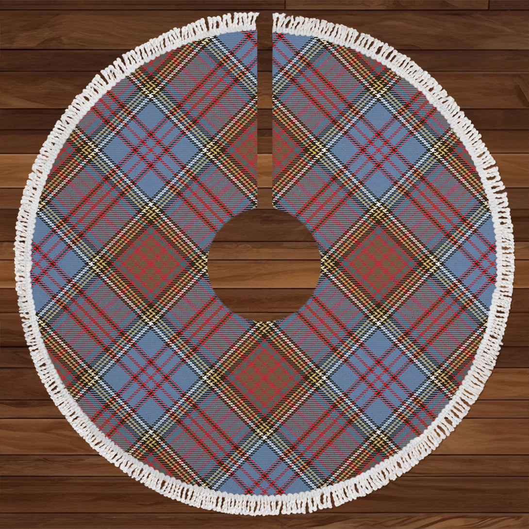 Anderson Weathered Clan Badge Tartan Christmas Tree Skirt