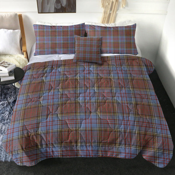 Anderson Weathered Clan Badge Tartan Comforter