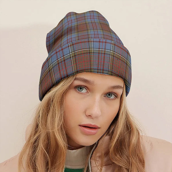 Anderson Weathered Clan Badge Tartan Knitted Beanie