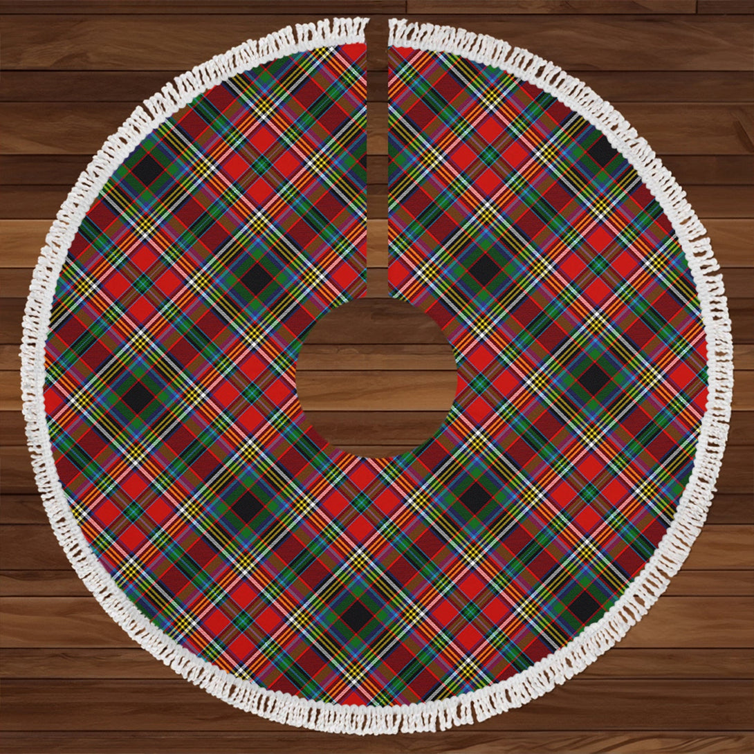 Anderson of Arbrake Clan Badge Tartan Christmas Tree Skirt