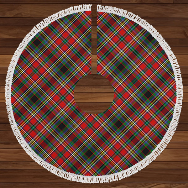 Anderson of Arbrake Clan Badge Tartan Christmas Tree Skirt