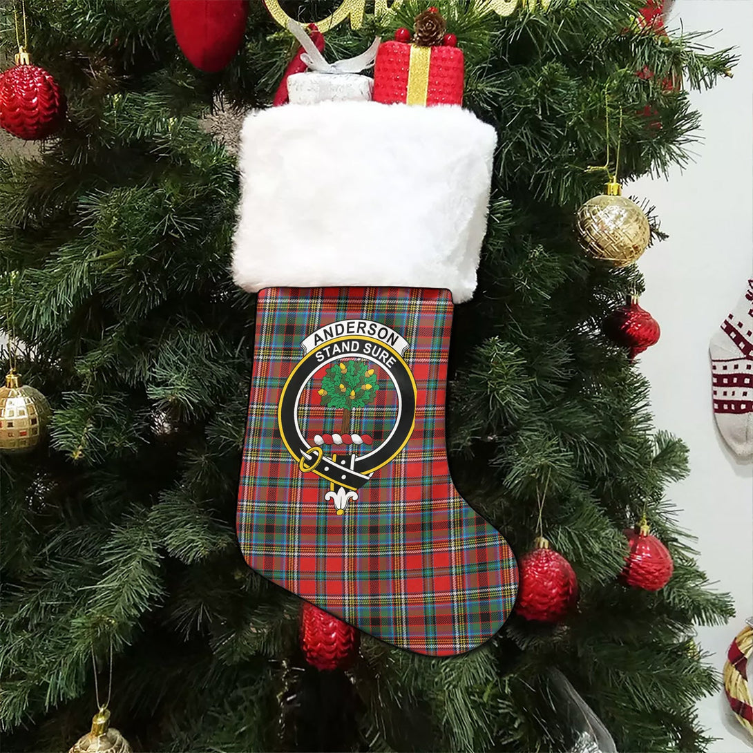 Anderson of Ardbrake Clan Badge Tartan Christmas Stocking