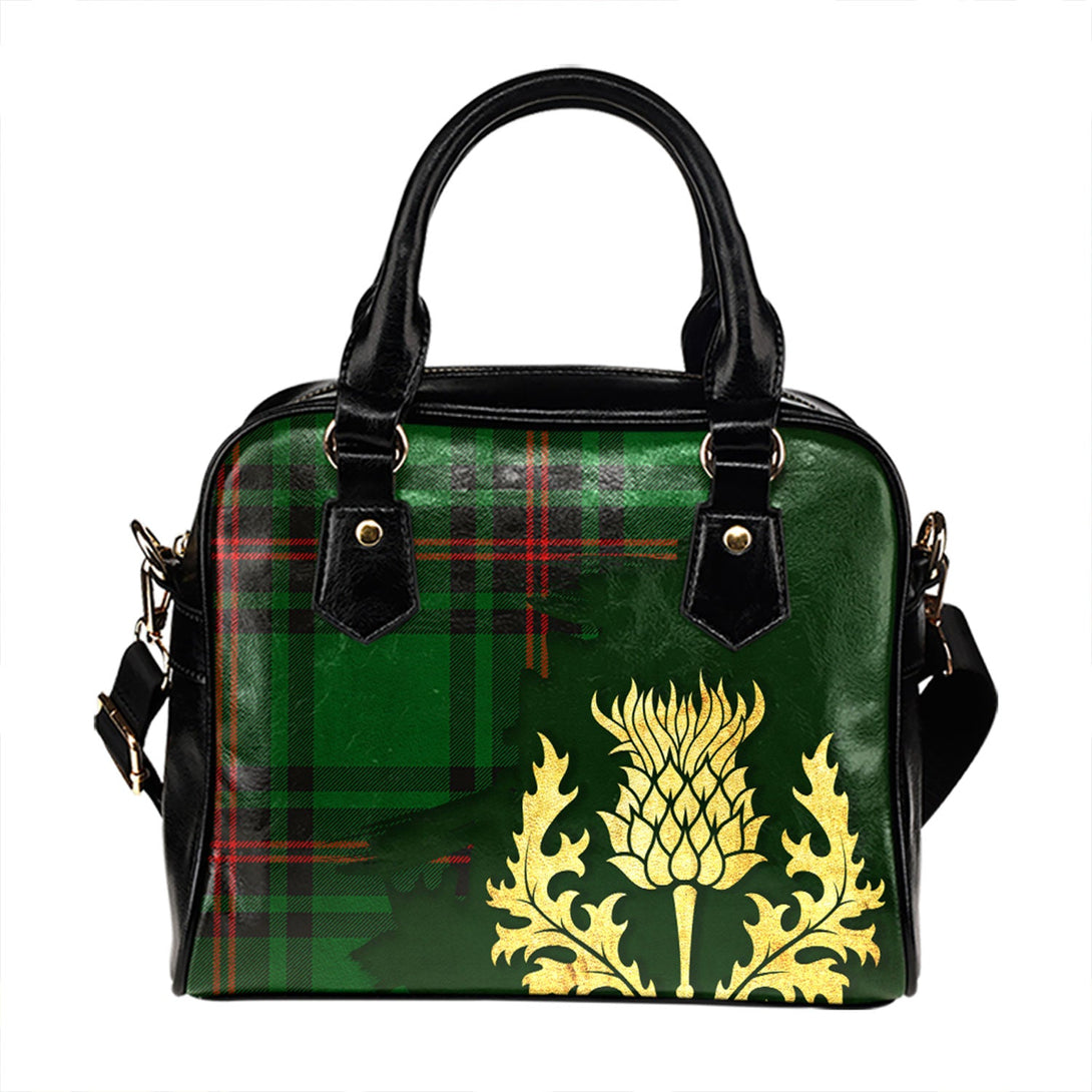 Anstruther Tartan Shoulder Handbag Thistle Oldest Style