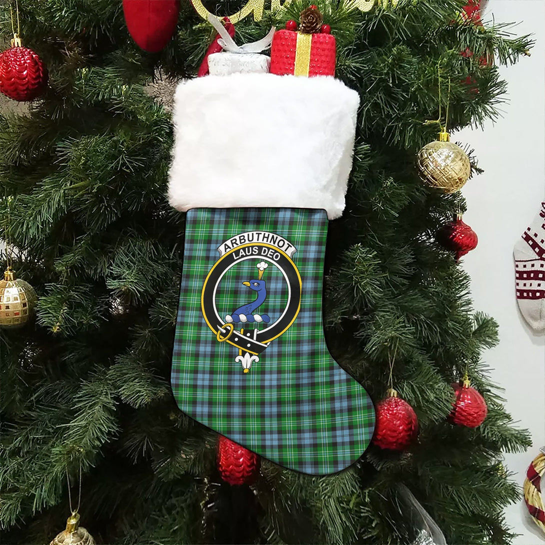 Arbuthnot Ancient Clan Badge Tartan Christmas Stocking