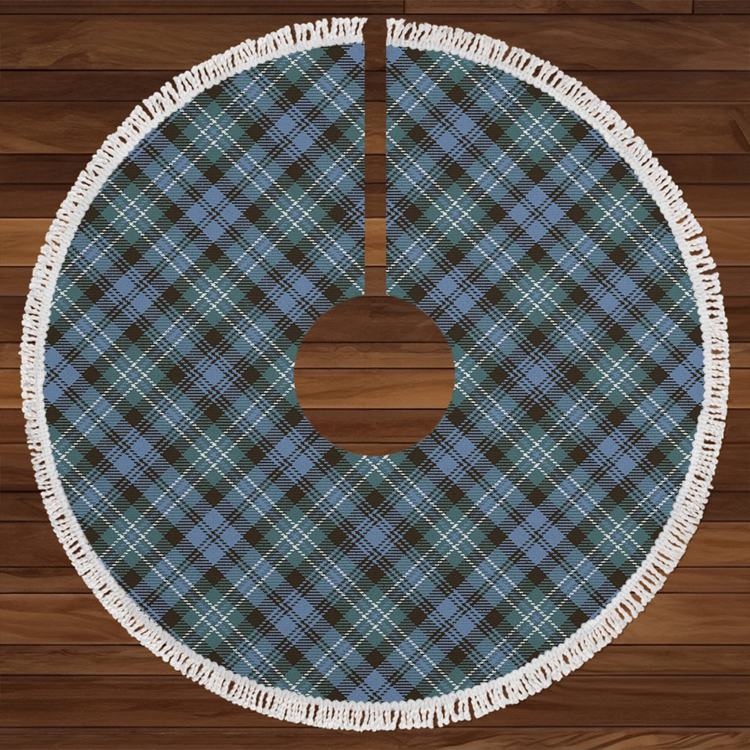 Arbuthnot Weathered Clan Badge Tartan Christmas Tree Skirt