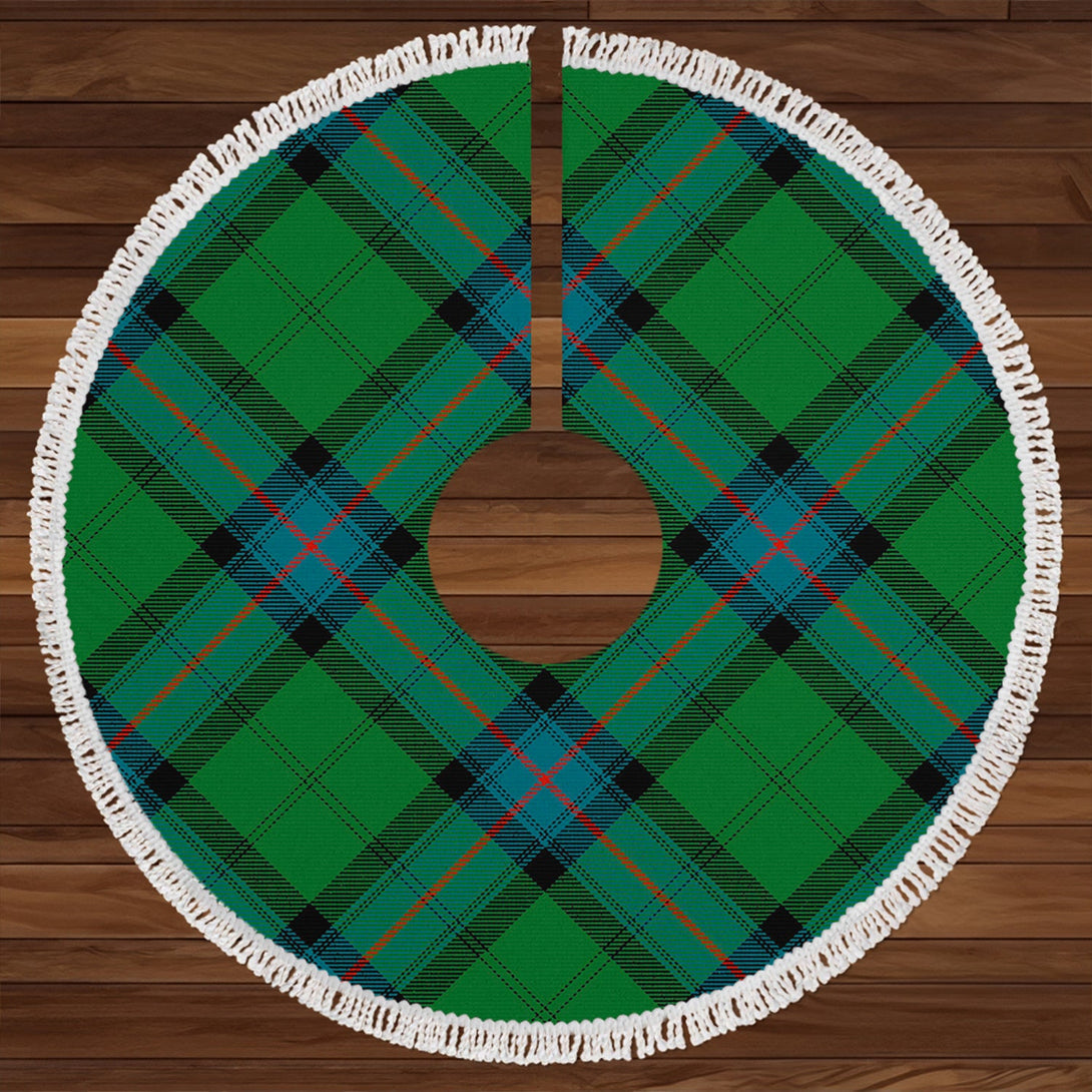 Armstrong Ancient Clan Badge Tartan Christmas Tree Skirt