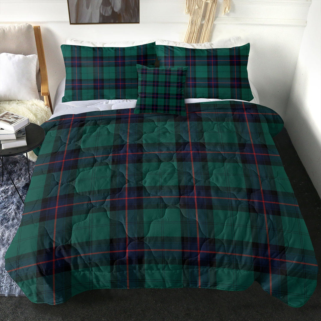 Armstrong Modern Clan Badge Tartan Comforter