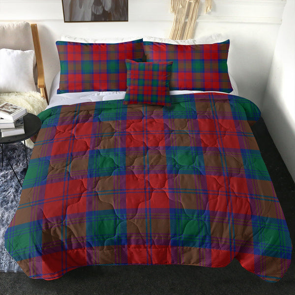 Auchinleck Clan Badge Tartan Comforter