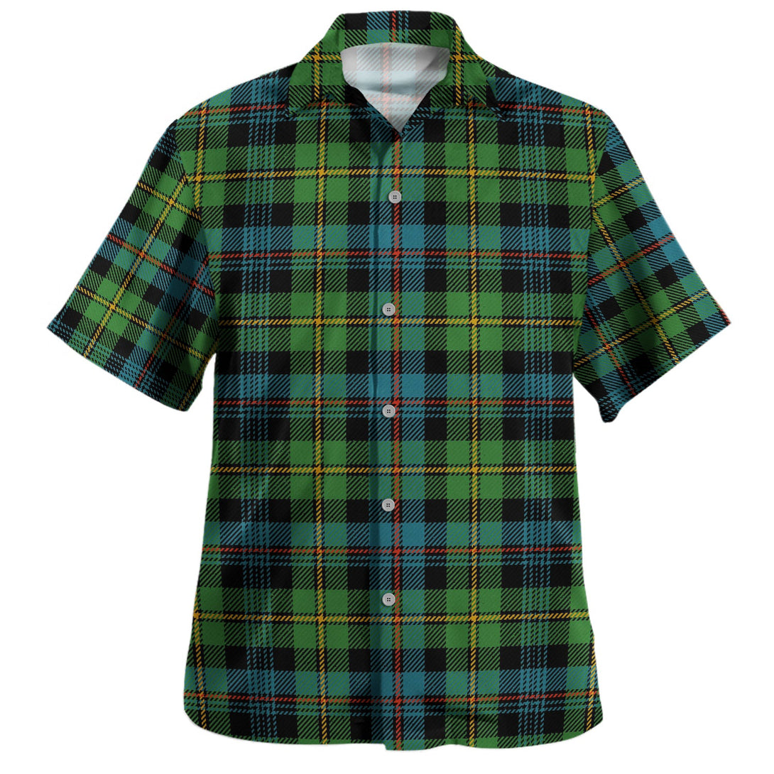 Baillie Ancient Clan Badge Tartan Hawaiian Shirt