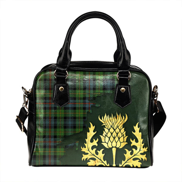 Baillie of Lamington Tartan Shoulder Handbag Thistle Oldest Style