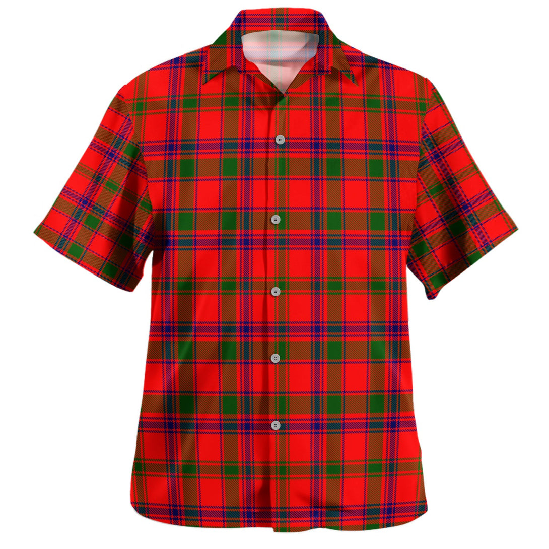 Bain Clan Badge Tartan Hawaiian Shirt