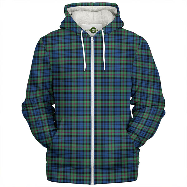 Baird Ancient Clan Badge Tartan Sherpa Hoodie