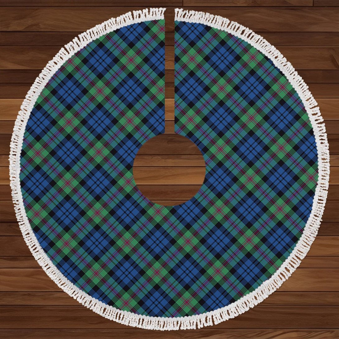 Baird Ancient Clan Badge Tartan Christmas Tree Skirt