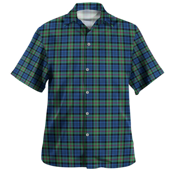 Baird Ancient Clan Badge Tartan Hawaiian Shirt